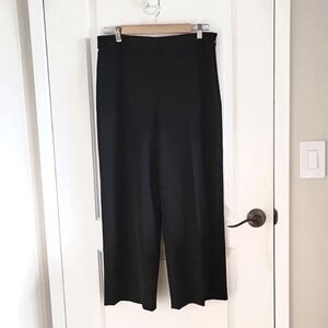 Vince Camuto Black High Waist Crop Pants Sz 6
